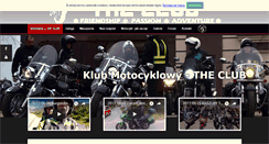 Desktop Screenshot of klubmotocyklowy.pl